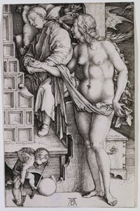 A tentação do Idler de Albrecht Dürer