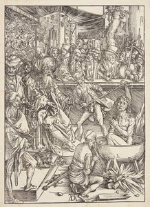 A Tortura de São João Evangelista de Albrecht Dürer