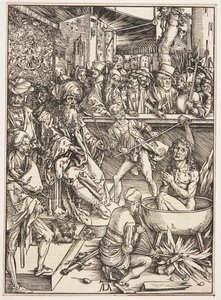 A Tortura de São João Evangelista de Albrecht Dürer