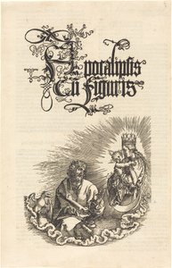 A Virgem Aparecendo a São João de Albrecht Dürer