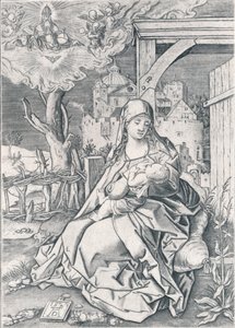 A Virgem do Portão, 1522 1906. de Albrecht Dürer