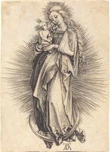 A Virgem no Crescente de Albrecht Dürer