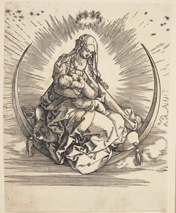 A Virgem no crescente de Albrecht Dürer