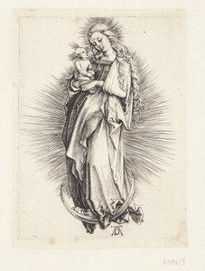 A Virgem no crescente de Albrecht Dürer