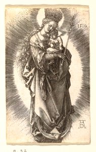 A Virgem com a Coroa de Estrelas de Albrecht Dürer
