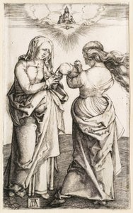 A Virgem com o Menino Jesus e Santa Ana de Albrecht Dürer