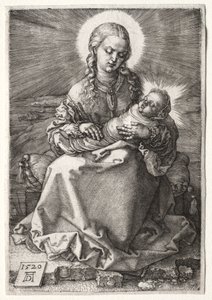A Virgem com o Menino Enfaixado de Albrecht Dürer