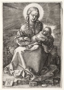 A Virgem com o Menino Panado, 1520. de Albrecht Dürer