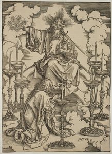 A visão dos sete castiçais de Albrecht Dürer