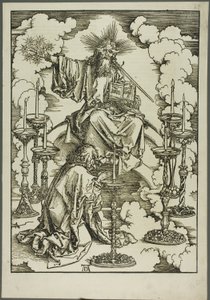 A Visão dos Sete Castiçais, do Apocalipse de Albrecht Dürer
