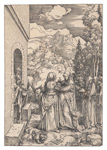A Visitação, 1503. de Albrecht Dürer