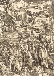 A Prostituta da Babilônia, 1498. de Albrecht Dürer