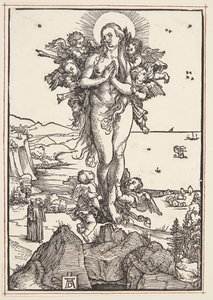 A elevação de Santa Maria Madalena de Albrecht Dürer