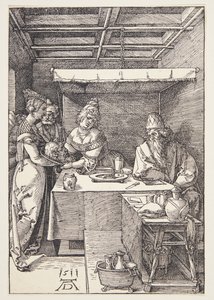 A cabeça de São João Batista trouxe para Herodias de Albrecht Dürer