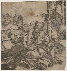 O casal mal sortido, c. 1495 de Albrecht Dürer