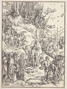 O martírio dos dez mil de Albrecht Dürer