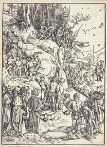 O martírio dos dez mil de Albrecht Dürer