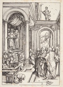 A apresentação da Virgem no templo de Albrecht Dürer