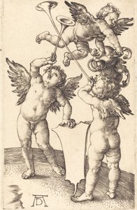 Três Gênios, c. 1505. de Albrecht Dürer