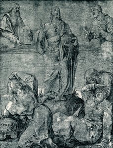Transfiguração no Monte Tabor de Albrecht Dürer