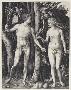 Adão e Eva de Albrecht Dürer