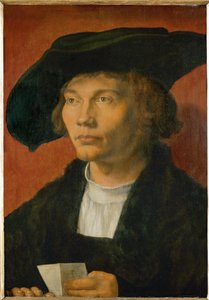 Bernhard von Reesen (pintura sobre madeira de carvalho) de Albrecht Dürer or Duerer