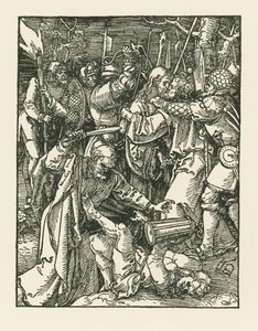 Cristo levado cativo, c.1509 (xilogravura) de Albrecht Dürer or Duerer