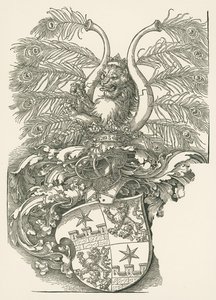 Brasão de armas de Roggendorf de Albrecht Dürer or Duerer
