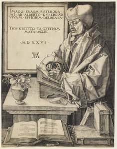 Erasmus de Roterdão de Albrecht Dürer