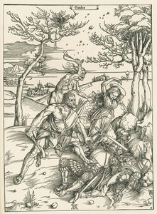 Ercules, c.1496 (xilogravura) de Albrecht Dürer or Duerer