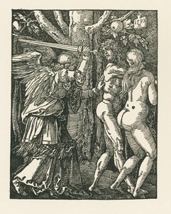 Expulsão do Paraíso de Albrecht Dürer or Duerer