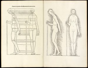 Hierinn são quatro livros de proporção humana, 1528 de Albrecht Dürer