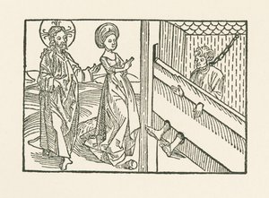 Quarta obra de misericórdia: Piedade pelo homem demasiado severamente punido de Albrecht Dürer or Duerer
