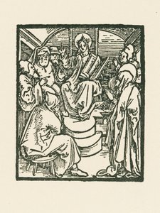 Jesus entre os médicos de Albrecht Dürer or Duerer