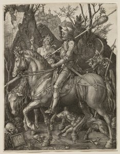 Cavaleiro, Morte e o Diabo de Albrecht Dürer