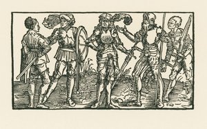 Cavaleiros e soldados de Albrecht Dürer or Duerer