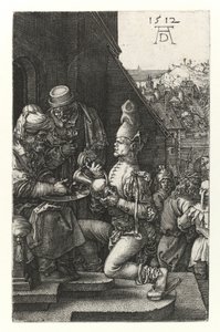 Pilatos lava as mãos, 1512 de Albrecht Dürer