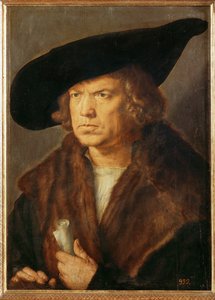 Retrato de um homem desconhecido de Albrecht Dürer or Duerer