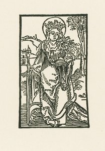 Santa Catarina de Albrecht Dürer or Duerer