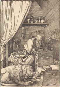 São Jerónimo na sua cela de Albrecht Dürer