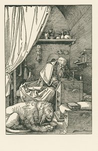 São Jerónimo na sua cela de Albrecht Dürer or Duerer