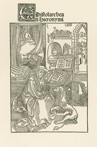 São Jerónimo no seu escritório de Albrecht Dürer or Duerer