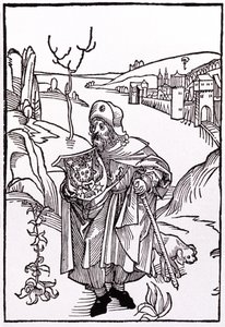 Santiago de Compostela. 1489 (gravura) de Albrecht Dürer