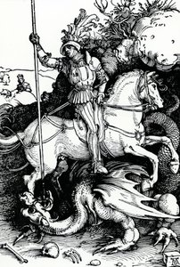 São Jorge e o Dragão de Albrecht Dürer