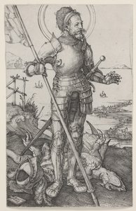 St. George on Foot de Albrecht Dürer