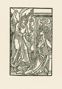 A Anunciação de Albrecht Dürer or Duerer