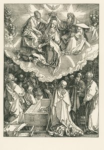 A Assunção e a Coroação da Virgem de Albrecht Dürer or Duerer