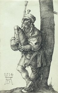 O gaiteiro de Albrecht Dürer