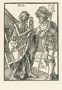 A morte e o Landsknecht de Albrecht Dürer or Duerer