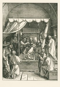 A morte da Virgem de Albrecht Dürer or Duerer